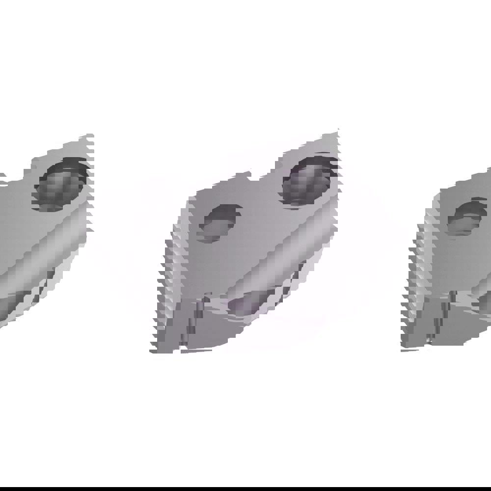 Spade Drill Insert: Letter W, Seat Size Y, Cobalt, 132 &deg; Point